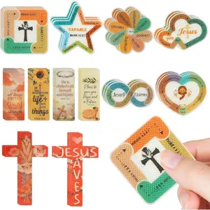 36 count Sensory Stickers for  ,  Mindfulness Textured Calming Strips, Fidget Stickers for Adults & Teens, Classroom & Office Desk Decor with  Verse Design, 12 Styles