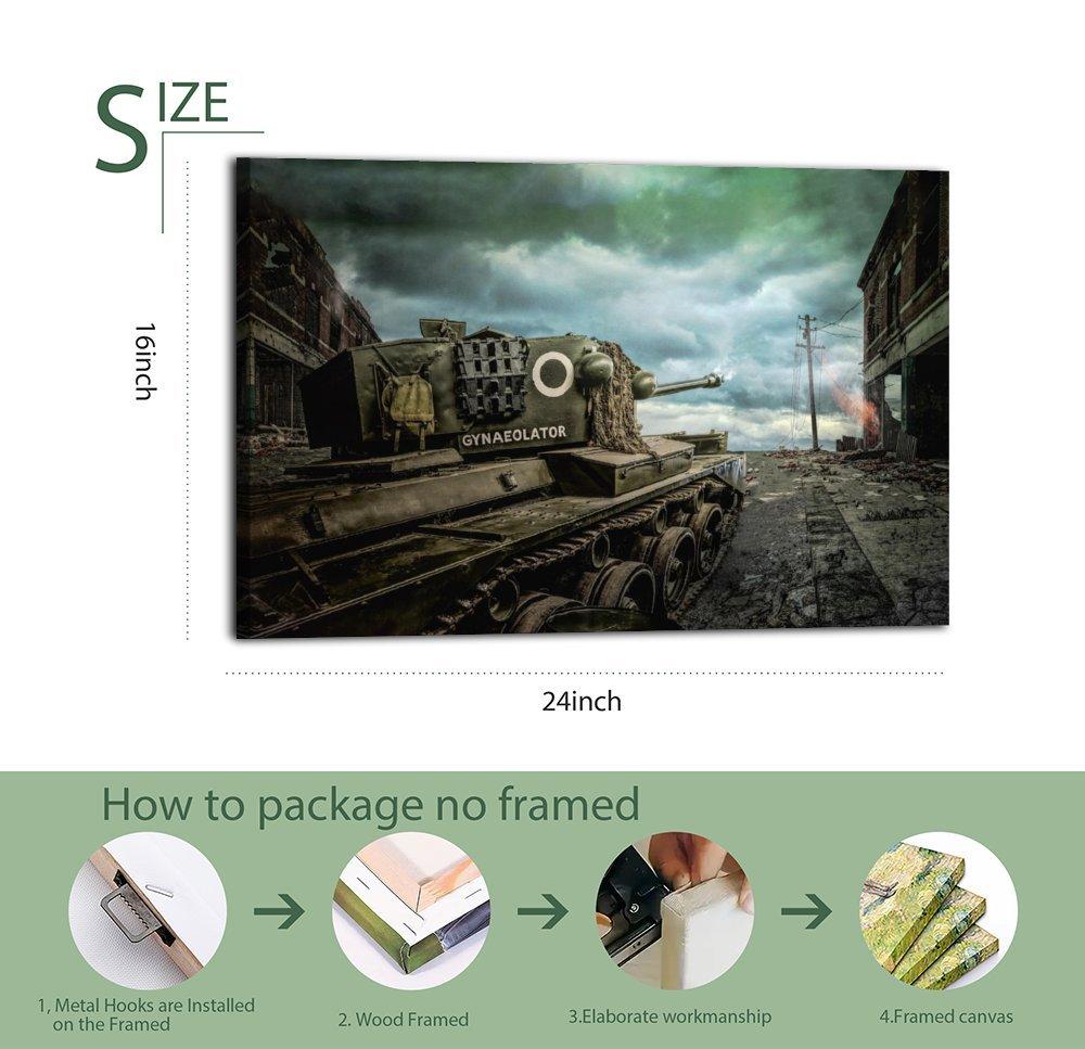 Military Tank Poster KV-2 Poster Decorative Painting Canvas Wall Art Picture Print Modern Family Bedroom Decor