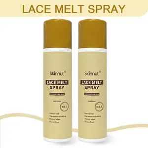 Lace Melting Glue Spray - 2pc, adhesive spray for wearing lace wigs, invisible fit, melts lace. Strong Hold Hair Gel