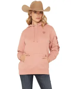Ariat Women's Boot Barn Southwestern Print Logo Hoodie - 10073186