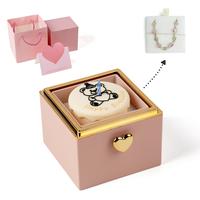 flower box+bracelet+gift box+gift bag+card