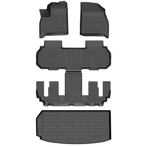 Depituu For Buick Enclave 2025 2026 (Only 7 Seats) Floor Mats & Cargo Liners, All Weather Floor Mats,Waterproof Anti-slip Durable Floor Mats Car Accessories Autos Protector Automotive,auto accessories,car essentials,car accessories,trunk or treat car