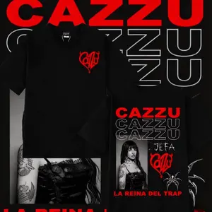 2025 Summer Singer Cazzu Tour Tee Shirt Men Women Fashion100% Pure Cotton T-shirt Hip-hop Cotton Unisex Aesthetics T-shirt I5I