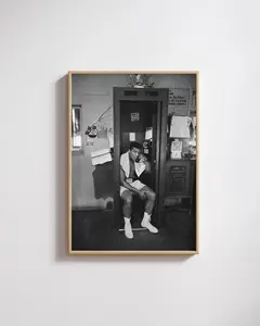 Muhammad Ali Black & White Poster | Vintage Boxing Wall Art | Retro Sports Print for Home Decor