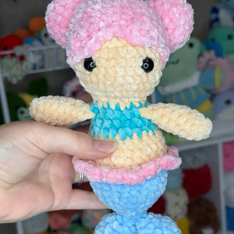 Multicolor mermaid