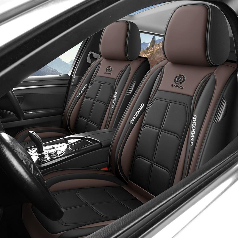 Scratch-Proof Car Seat Covers 1PC - Waterproof PU Leather, Soft & Comfortable, Durable, Anti-Scratch, All Seasons Protection