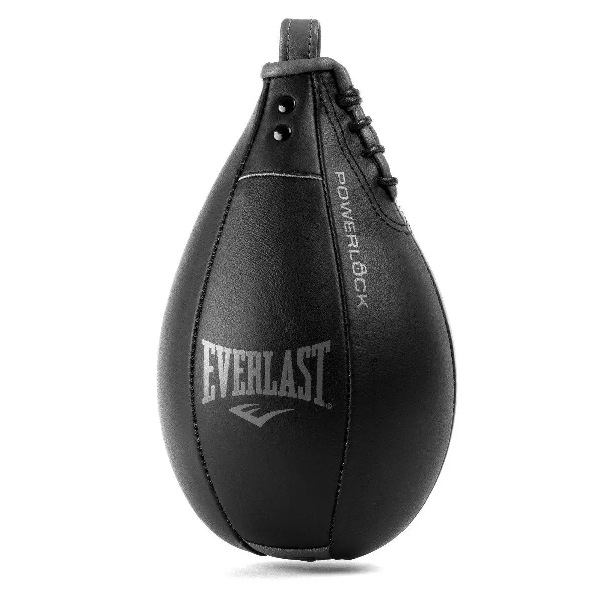 Powerlock Speed Punching Bag - High-Quality Leather, Adjustable Tension, Tough Construction Boxing Trainer for Athletes, Boosts Performance Focus, Cardio Workout & Punch Precision