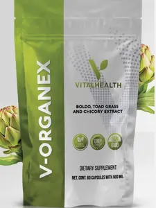 VitalHealth: V-organex - Hepatic Detoxification (Dietary Supplement) 60 Capules