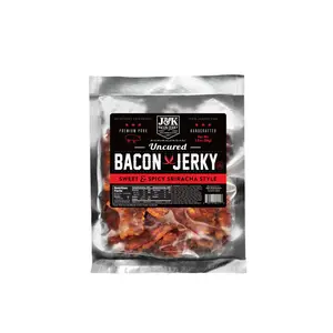 J&K Bacon Jerky - Sweet & Spicy Sriracha Flavor