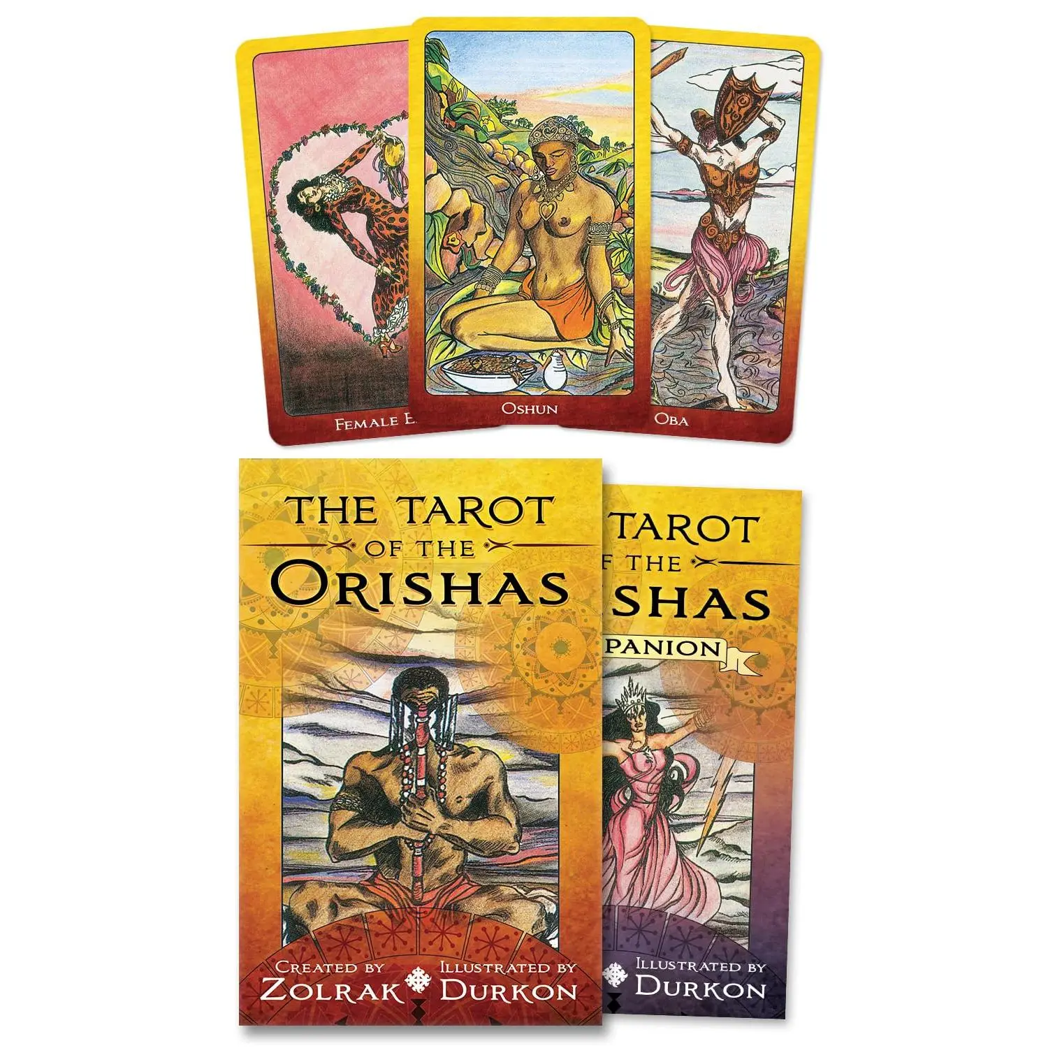 The Tarot of the Orishas - 77-Card Deck & 312-Page Book for Divination Magic & Spiritual Insights
