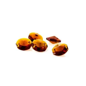 Amber Crystal Octagon