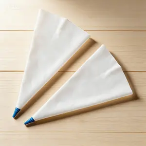 Heavy Duty Grout Bags for Masonry and Tile Work, 13" by 25" Cement Sealer Piping Bags, 2-Piece Reusable Mortar Applicator Set, Durable Leak-Proof Professional Grout Bag