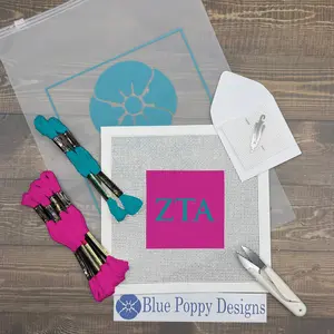 Zeta Tau Alpha Needlepoint Kit
