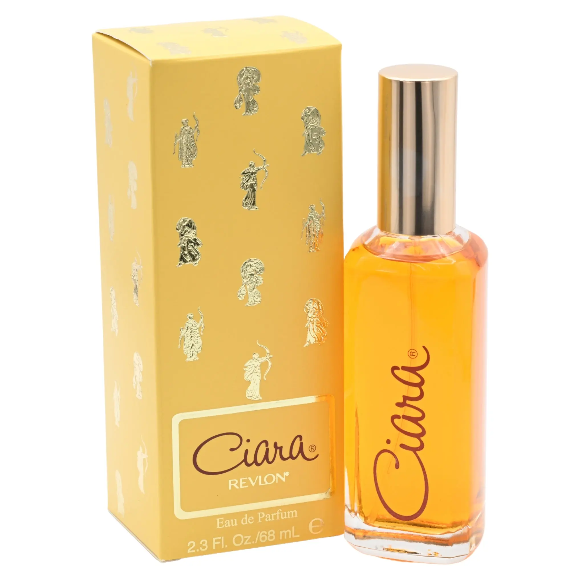 REVLON Ciara Women's EDP Aromatic Perfume Spray - 2.3 fl oz Luxury Alcohol-Based Atomizer Bottle, Feminized Oriental Blend with French Vanilla & Musky Notes, Romantic Wear, New in Box, Alcohol-Based Women's Fragrance