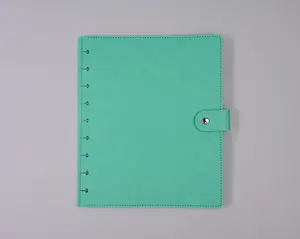 Aqua Snap Planner Cover