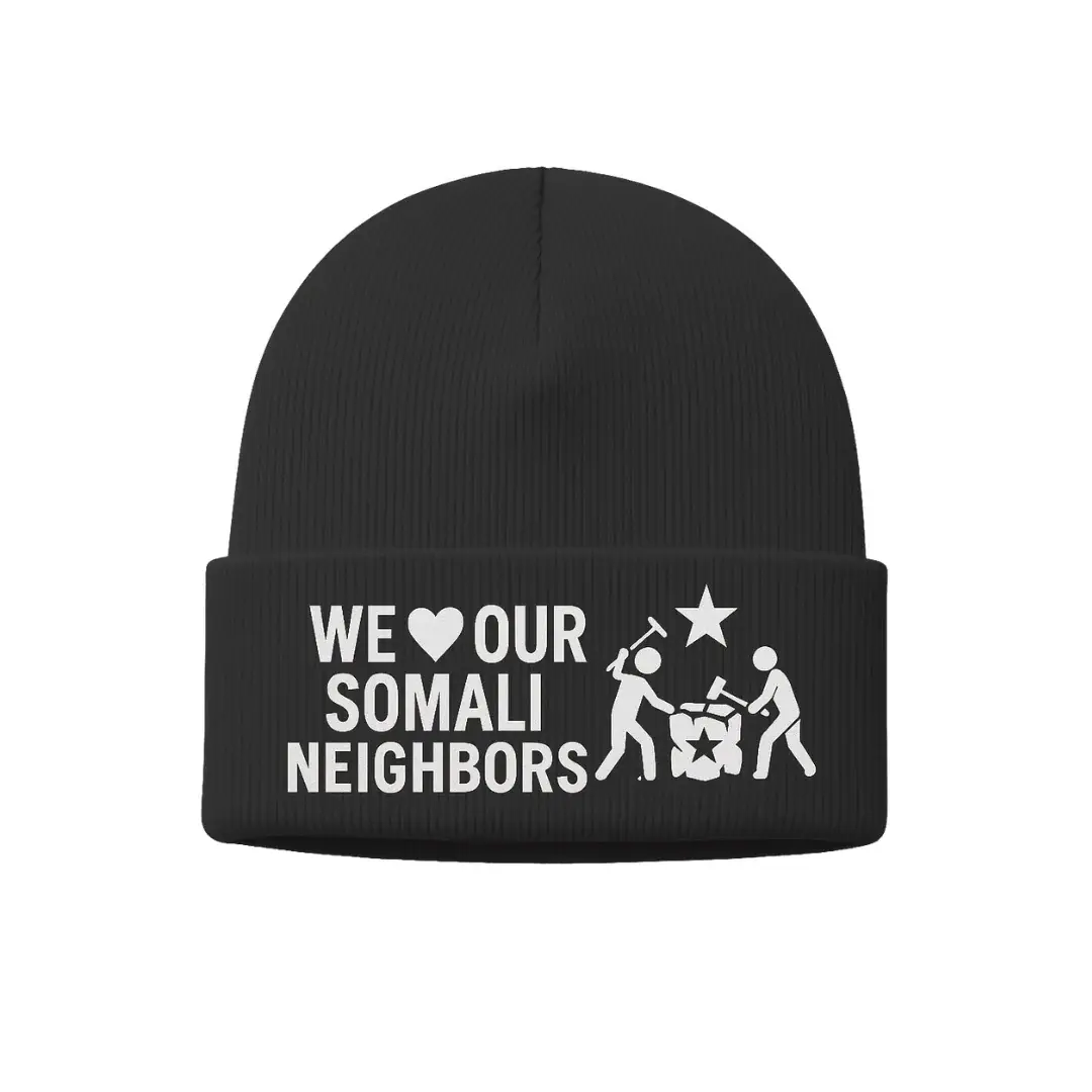 Somali Neighbors Beanie(Blk)