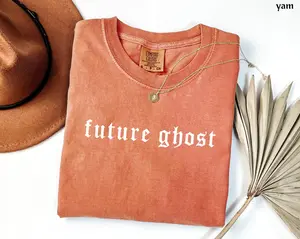 Future Ghost Shirt Comfort Color Ghost Shirt Castlecore Halloween Party Shirt Sarcastic Halloween Tee Knightcore Funny Halloween Sarcasm