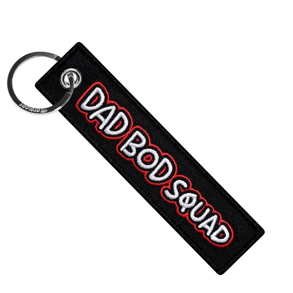 Keychain For  Scooters Cars And Gifts (dad Bod Squad)