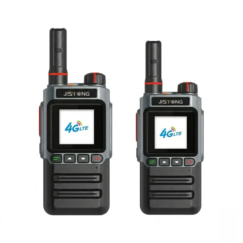 JISTONG MC720 Global PoC Radio – 4G LTE Public Network Walkie Talkie. Unlimited Worldwide Range, Instant PTT Intercom, Crystal-Clear Audio. Rugged & Ultra-Compact 2-Way Radio for Security, Construction & Outdoor. Professional Comms!