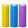 JOIORBOO Upgrade Disposable Toilet Brush Refills (30 Pcs+), Box-Packaged Bathroom Home Supply for Floor & Flush Mount Cleaning, No Extra Tools Needed