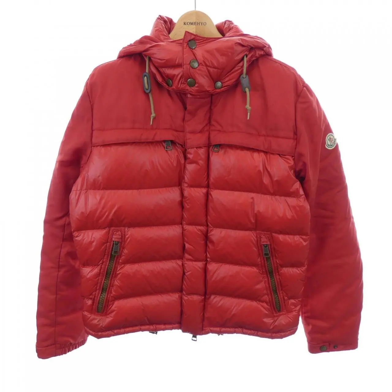 Pre-owned MONCLER Nylon Small Leather Goods GARONNE Down Jacket