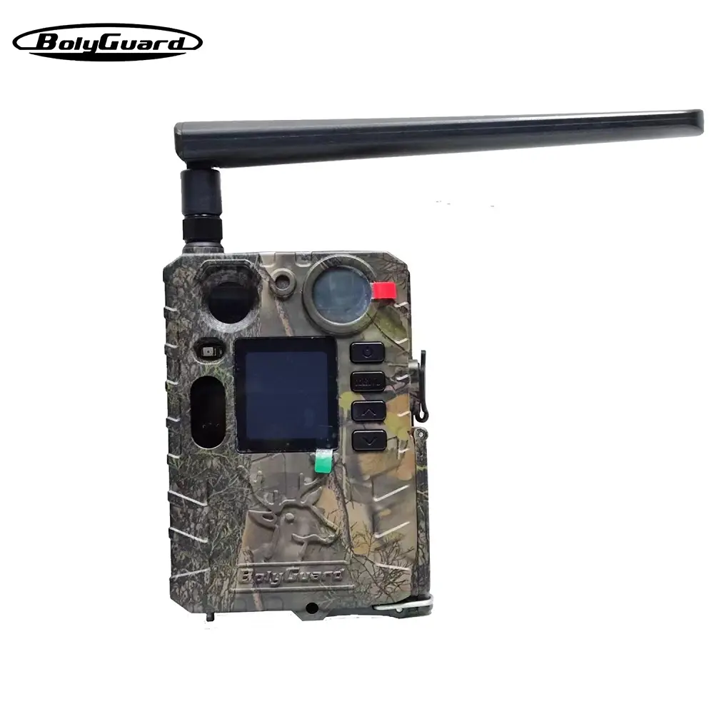 BolyGuard BG410-M(S) Cellular Trail Camera 4G Wireless 4K FHD 37MP 940nm IR Night Vision Outdoor Wildlife Camera with Camouflage Design support Cloud