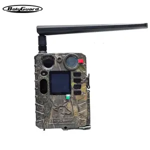 BolyGuard BG410-M(S) Cellular Trail Camera 4G Wireless 4K FHD 37MP 940nm IR Night Vision Outdoor Wildlife Camera with Camouflage Design support Cloud