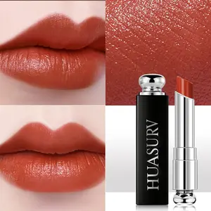 Huasurv Velvet Matte Lipstick, Long-Lasting Moisturizing Smooth Tomato, Natural Easy Application, Christmas Lipstick, Perfect Valentine Gift
