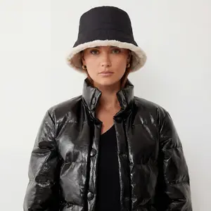 Sherpa Quilted Bucket Hat