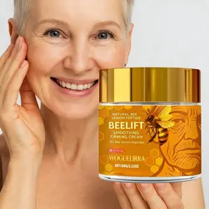 1pc Bee Venom Facial Brightening Smoothing Firming Cream, Niacinamide, Honey, Vitamin E, Reduces Dark Spots, 24hr Moisture, Moisturizing, Korean Skincare, All Skin Types