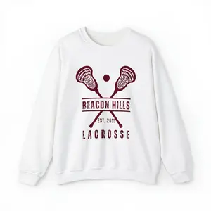 BEACON HILLS Lacrosse, Unisex Heavy Blend Crewneck, Teen Wolf Sweatshirt, Teen Wolf Merch, Stiles, Stilinski, Hale, Teen Wolf Gifts, LAX