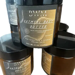 Oatmeal Body Butter with Infused Chamomile & Calendula