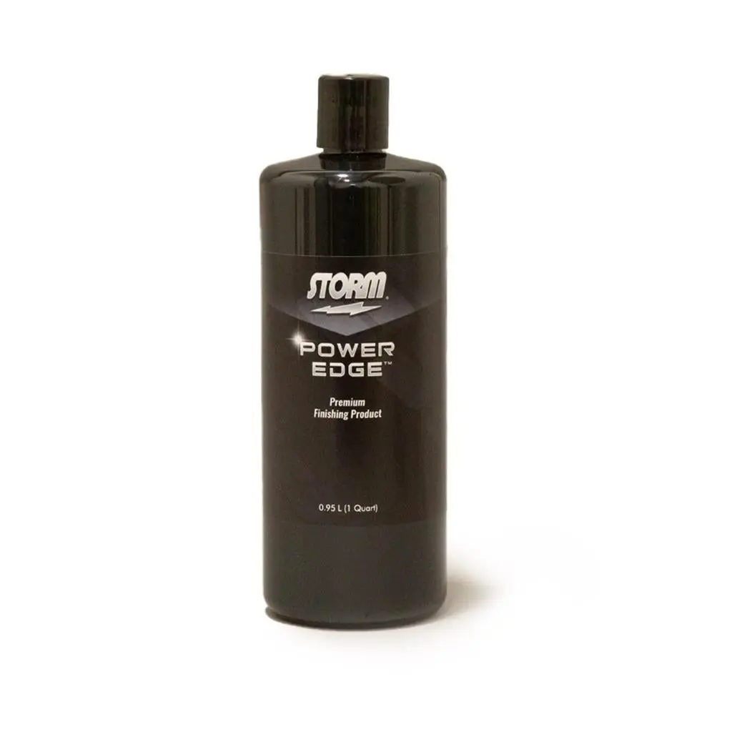 Storm Power Edge Bowling Ball Polishing Agent - 32oz Quart, Abrasive Clusters for High-Gloss Finish