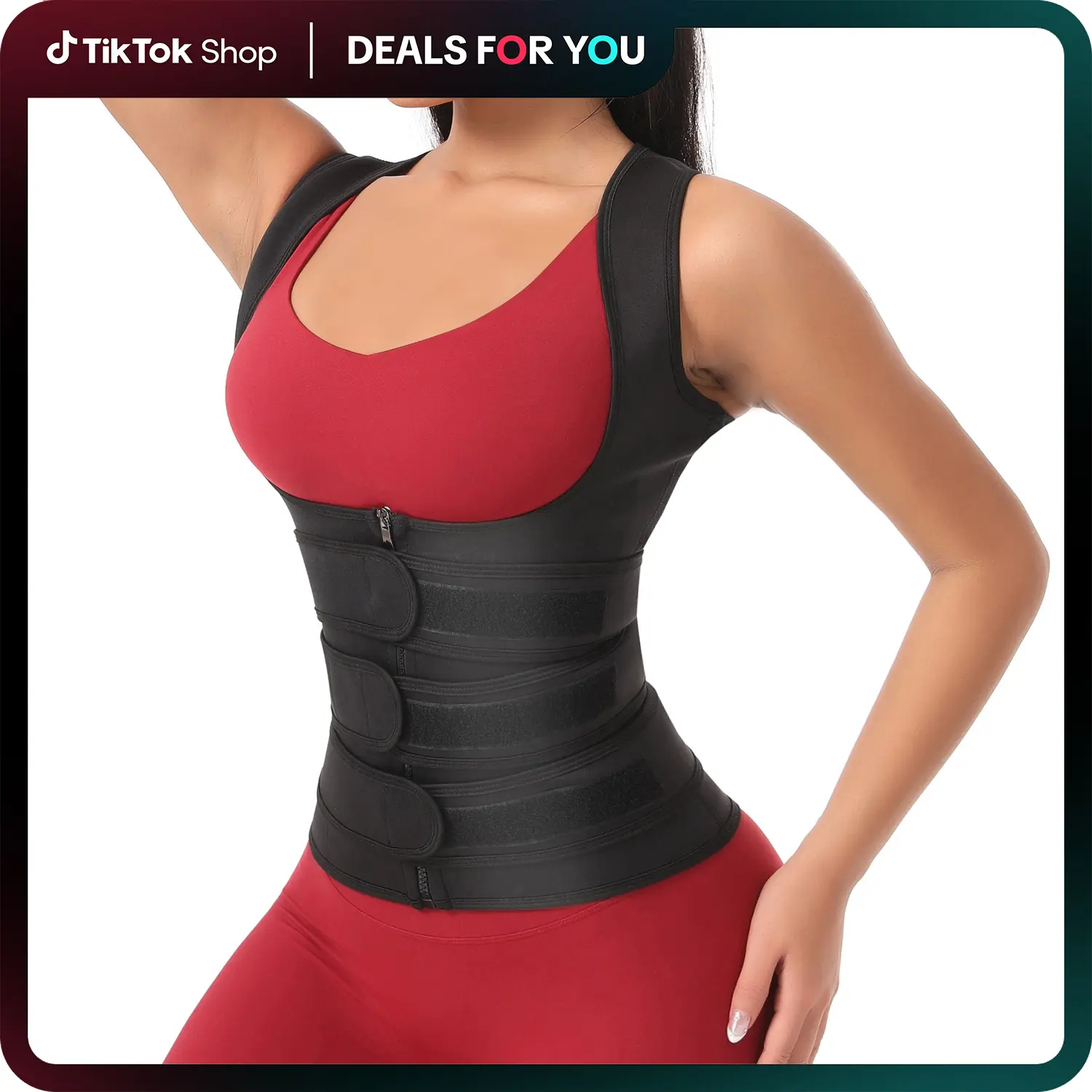 IYDoaMea Waist Trainers Belt For Women, Waist Slimming Adjustable Belt (Order A Size Up For Fit) shaper clothes abdominal belt Shapewear Womenswear Compression Comfort Sexy Basic Minimalist compression shirts sweatpants sweat Dealsforyoudays Outdoorfun