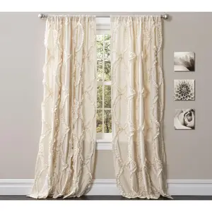 Avon Single 54"x84" Window Curtain by Lush Decor