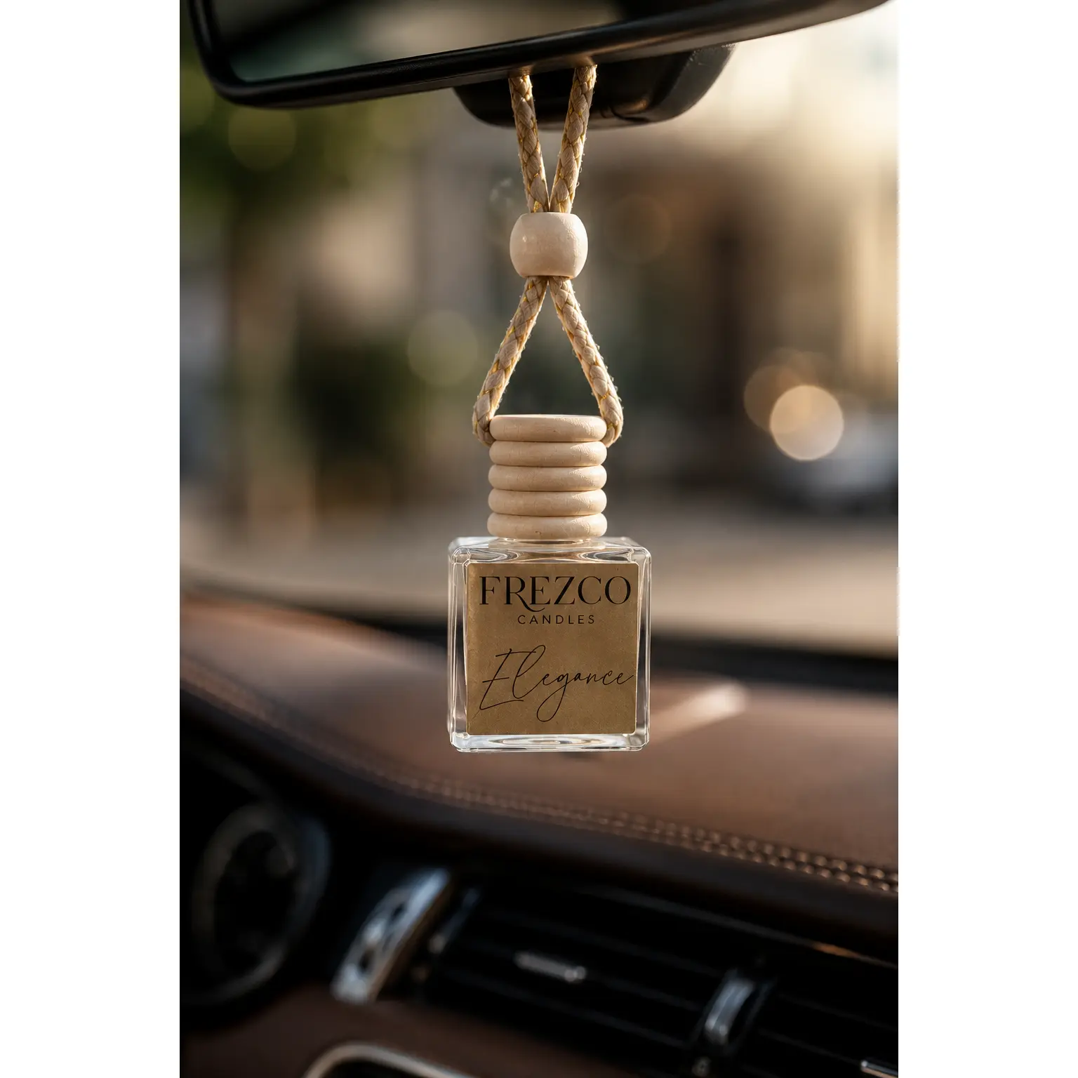Elegance Car Diffuser – Luxury Hanging Car Air Freshener by Frezco