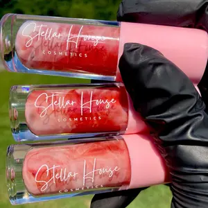 Strawberry Shortcake Lip Gloss- “Berry Dolce” Butter lip Gloss- Deep Pink- Smoothing Butter Formula - Non sticky -Moisturizing Hydrating