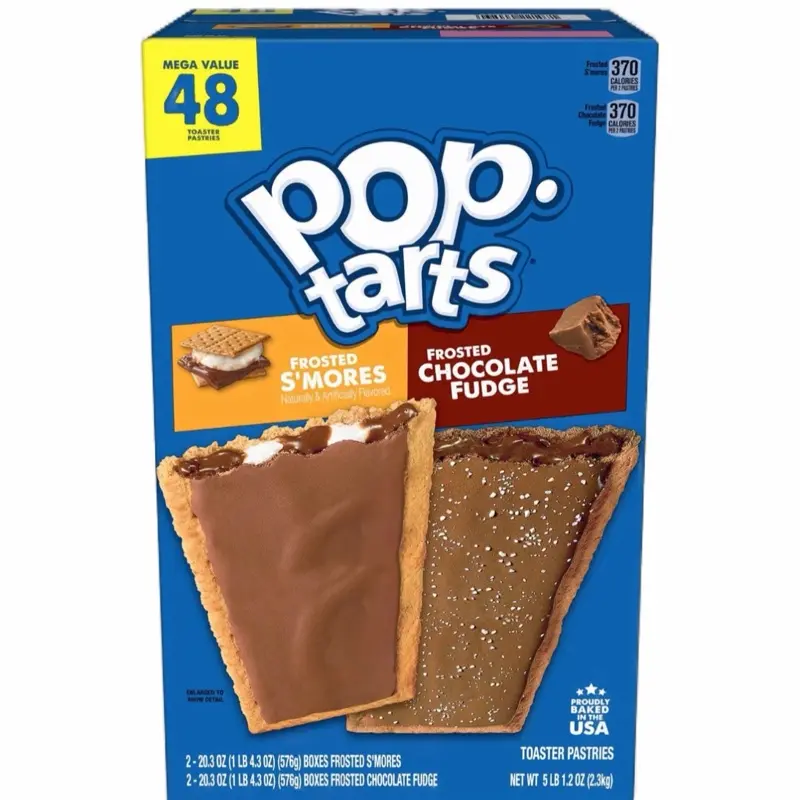 Pop-Tarts Frosted Toaster Pastries – Assorted Flavors, Bulk Pack Pop-Tarts Frosted Toaster Pastries – Assorted Flavors, Bulk Pack