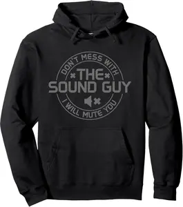 Sound Guy Audio Engineer Sound Technician Funny Pullover Hoodie 4
