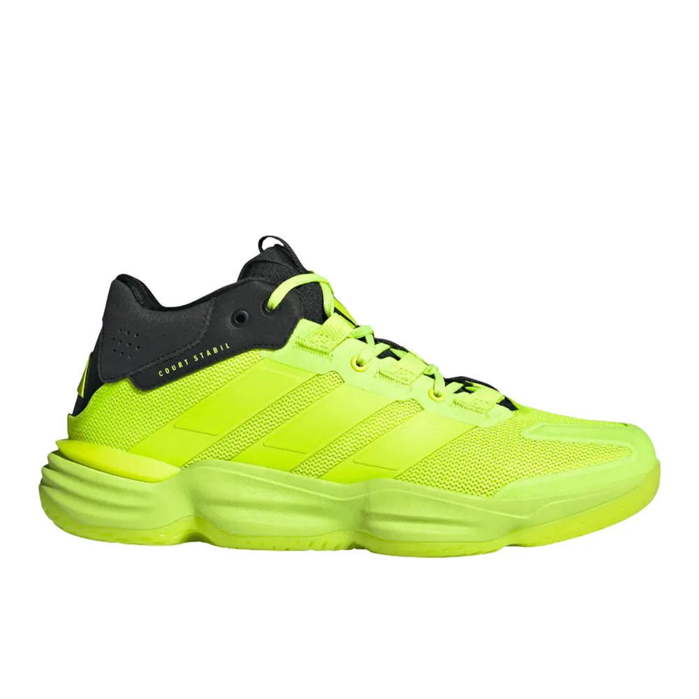 adidas Mens Court Stabil Indoor Volleyball Sneakers Shoes - Yellow adidas Mens Court Stabil Indoor Volleyball Sneakers Shoes - Yellow
