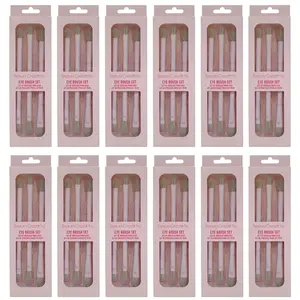 Sets Brocha para Ojos Beauty Creations - Venta al por Mayor 12 Sets (TJ-BS4)