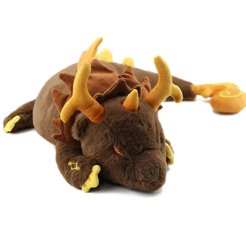 67cm & 63cm 3D Dino-Shaped PP Cotton Stuffed Toy - Cute Animal Aesthetic Plush, Comfort Pillow, Boys' Home & House Decoration Christmas Gift, Plush Animal Stuffed Toys, Soft Plush Stuffed Toys