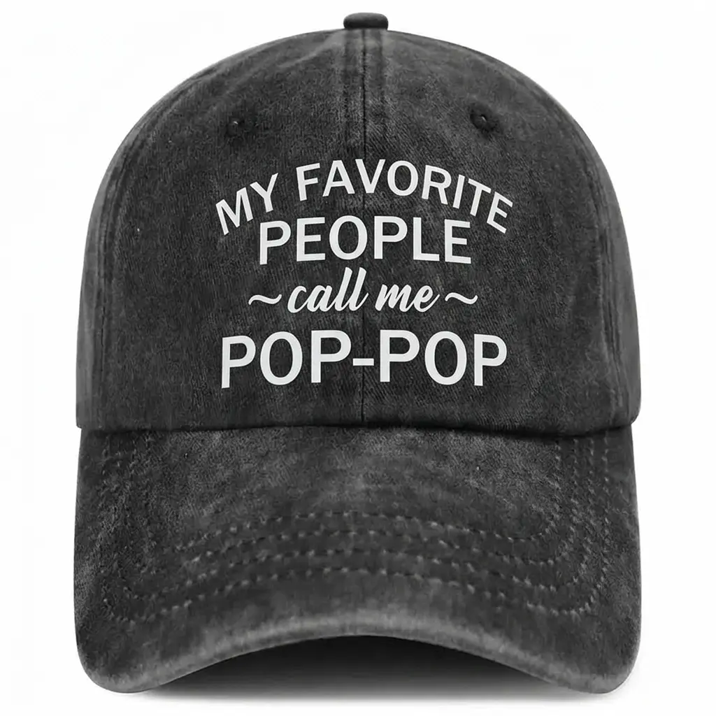 Pop Pop Gifts from Grandkids, Worlds Best Grandpa Hat, Funny Poppy Baseball Cap, Retirement Birthday Gifts for Pawpaw Pops Papa- Best Give for Dad, Gift for Him, Husband's Gift, Fathersday Gift Ideas, Dad Hat