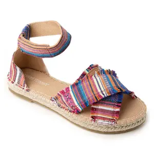 Minnetonka Women's Pemma Ankle Strap EspadrilleSandals