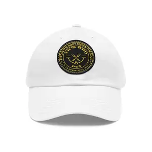 JK’s BBQ Pit Dad Hat – “Feed the Body, Feed the Soul” Leather Patch Cap