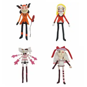 Alastor Plush from Hazbin Hotel - The Charming & Terrifying Radio Demon, Cuddly Yet Creepy Cartoon Character Collectible