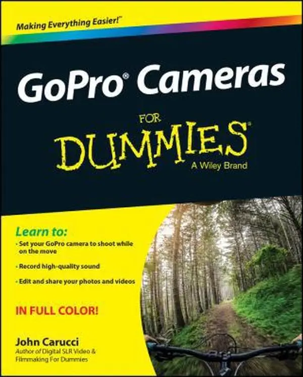 USED Book - GoPro Cameras for Dummies (For Dummies Series) by John Carucci (Paperback) - english