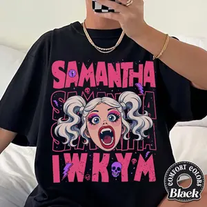 Samantha IWKYM Comfort Colors Shirt, Dungeon Crawler Bookish Tee, DCC Merch