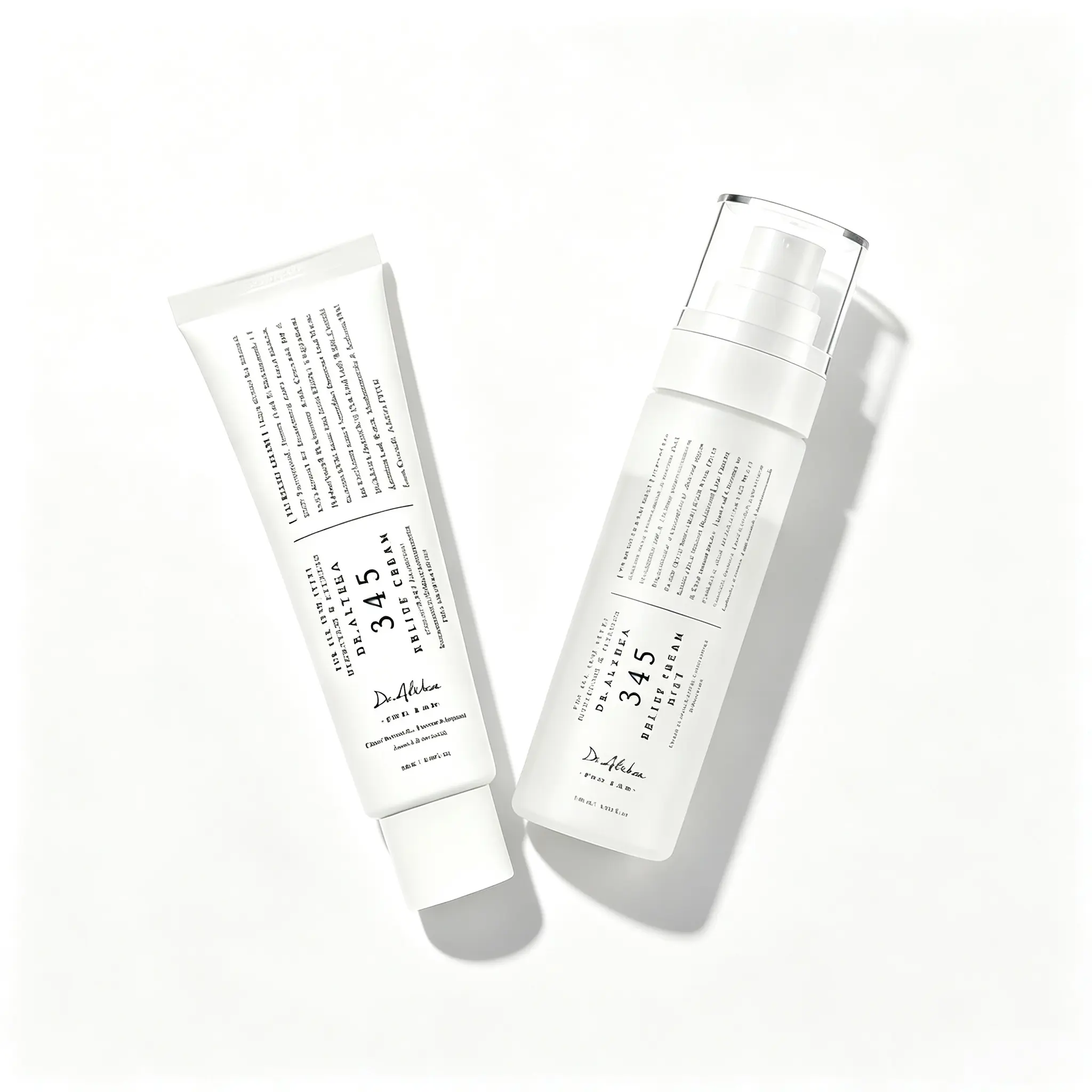 Limited-edition set 345 Relief Cream & Mist Duo - Soothing Cream for Deep Hydration and Moisture Balance Dual-Layer Cream Mist to Lock In Moisture