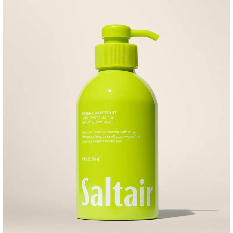 Saltair Green Grapefruit Body Wash - Skin Nourishing Serum Body Wash - 17 fl oz